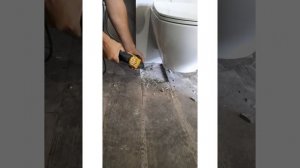 Поиск протечки тёплого пола под плиткой