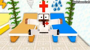 Monster School : ALL SEASON Cute Girl MERMAID CHALLENGE & Baby MERMAID -Minecraft Animation