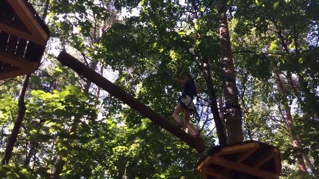 Vlog:Парк приключений ,,Адреналин "!!!(Зелёная трасса):)) смотреть онлайн