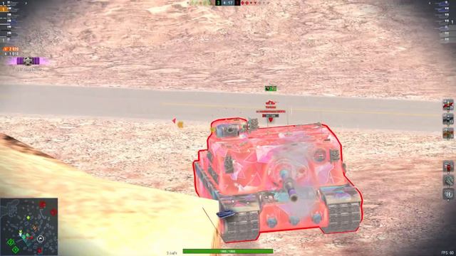 Caernarvon Action X - Выгрызает себе мастера из укрытия; Критика реплея, WoT Blitz | ZAF смотреть онлайн