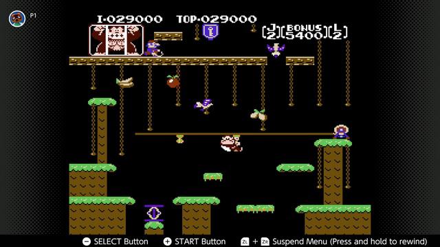 Donkey Kong Jr NES Online Game Play high score 57,900 смотреть онлайн