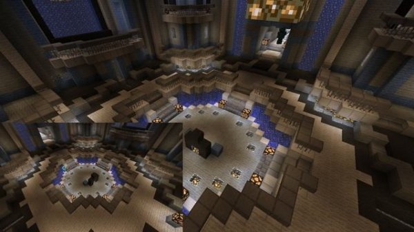 4 Hour Minecraft Server Spawn Time Lapse [Watch in 1080p]