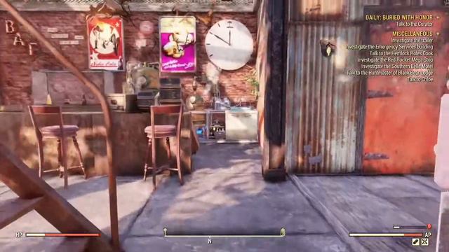 FO76 Raider Throne Camp смотреть онлайн
