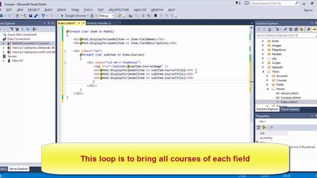 Build a website with ASP.NET MVC: 12. Design Home page (Main page) смотреть онлайн