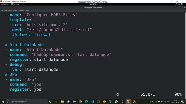 Hadoop cluster setup using Ansible Task-11.1 смотреть онлайн
