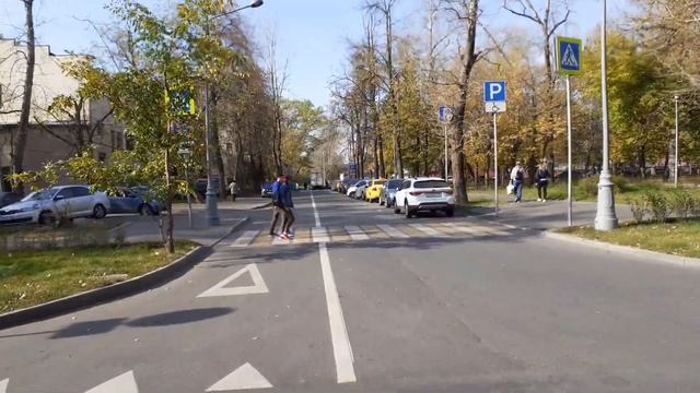 Москва 3142 улица Циолковского осень день смотреть онлайн