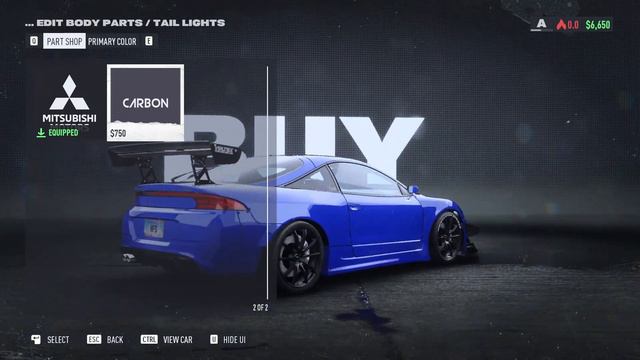 Need for Speed unbound Gameplay - Mitsubishi Eclipse GSX Customization смотреть онлайн