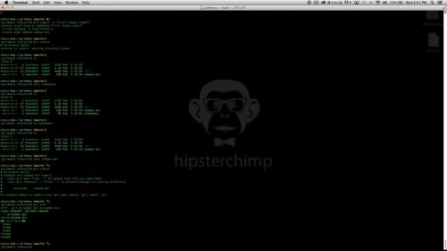 Git 101 - Part 4 - Tutorial - git diff смотреть онлайн