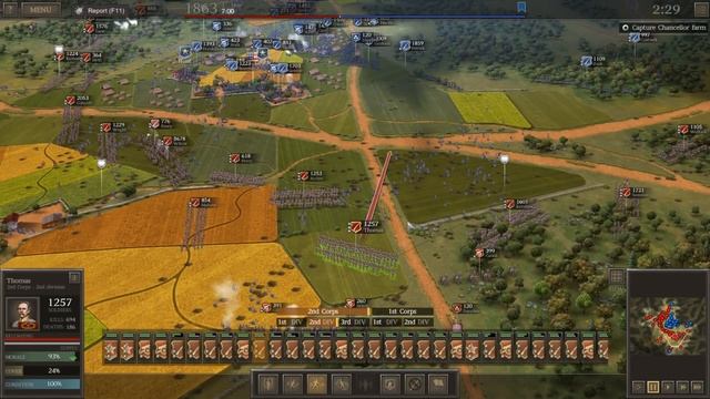The Battle of Chancellorsville - Bloodbath and Victory - Ultimate General: Civil War смотреть онлайн