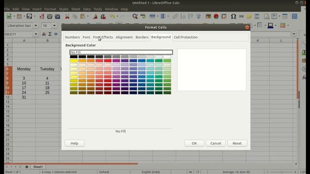 LibreOffice Calc - Simple Calendar making with Notes and Formatting | Excel | Spreadsheet {Easy Way смотреть онлайн