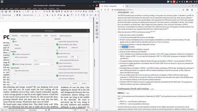 How to export to PDF/A - ISO 19005 in LibreOffice Writer and why to use this kind of PDF export смотреть онлайн
