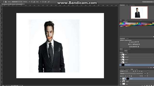 как сделать в Adobe photoshop красивое лицо смотреть онлайн