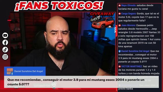 Live! // Tema de hoy: Fans Toxico de (Marcas Autos) #ENVIVO смотреть онлайн