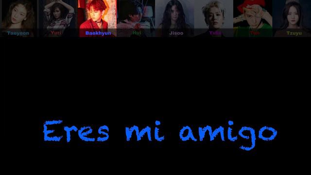 Ven Y Canta Lyrics with Kpop Idols | JJLyrics смотреть онлайн