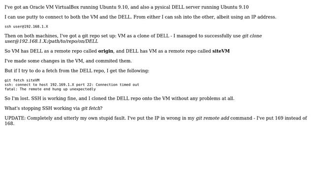 DevOps & SysAdmins: GIT fetch remote: SSH timed out on port 22 (Ubuntu) (2 Solutions!!) смотреть онлайн