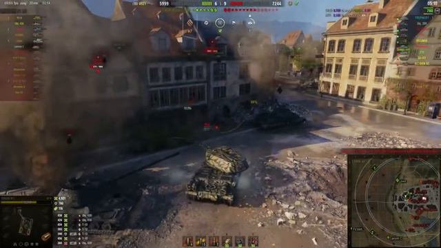 СТ-2 психанул и разнес весь рандом 10,5К урона и 8 фрагов на world of tanks смотреть онлайн