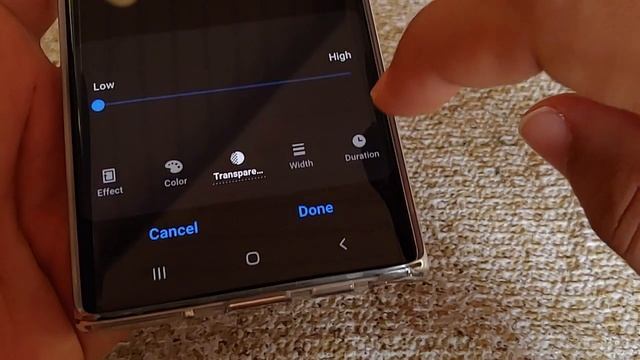 Samsung Galaxy Note 10 - Edge Lighting feature смотреть онлайн