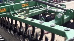 Борона дисковая БДМ-5х2. Хороший обзор Хорошей бороны.