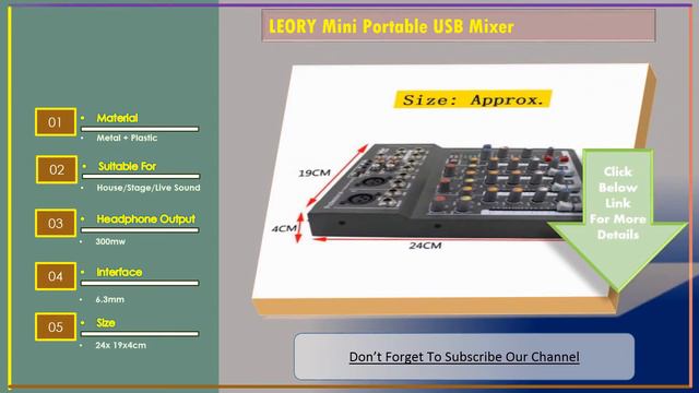 Top 3 Best Usb Mixer Review | Audio Mixer Amplifier смотреть онлайн