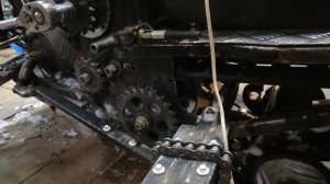 Динго 125, заводим с дрыга