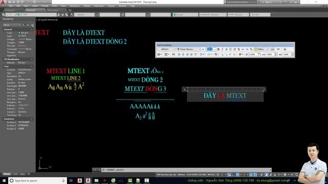 ? [Hướng dẫn AutoCAD]16 - Dtext Mtext Rtext ⚜️ Mega K Academy смотреть онлайн