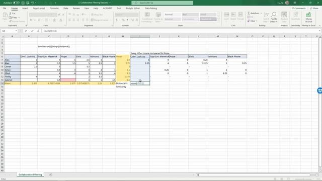 Using Collaborative Filtering to Predict Movie Evaluations (Excel) смотреть онлайн