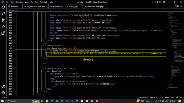 Web Project Task 31 | 1st Year | Semester 01 | Java Institute |eShop application смотреть онлайн