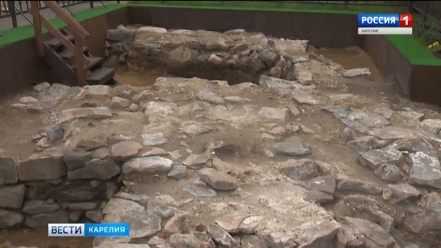 Фундамент Воскресенского собора на пл. Кирова можно увидеть смотреть онлайн