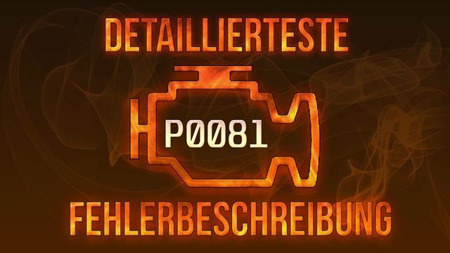 P0081 detaillierteste Fehlerbeschreibung смотреть онлайн