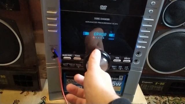 Panasonic sa-vk650 + s90 Колонки ! Звук норм ! смотреть онлайн
