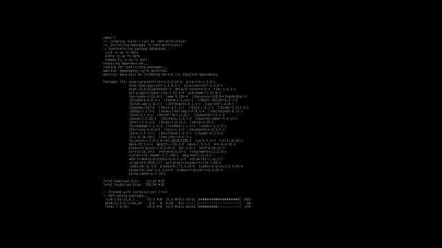 ArcoLinux : 3282 Encryption Luks 2 - Arch Linux installation - archinstall - cinnamon - sddm - 1/2 смотреть онлайн