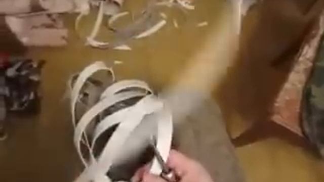 мастер класс лапти из линолеума восьмерик! смотреть онлайн