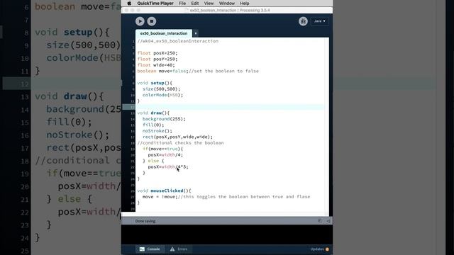 processing ex50 boolean interaction смотреть онлайн