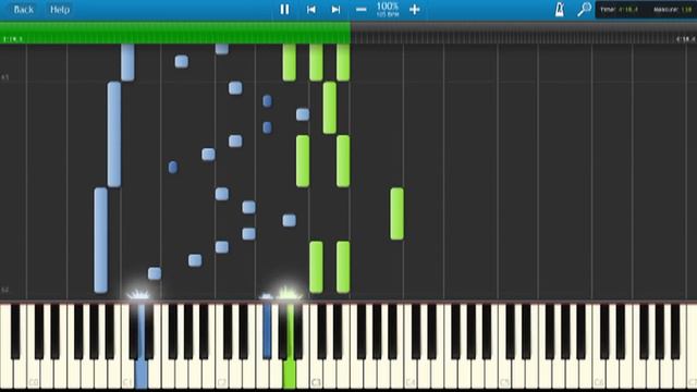 Lorde - Everybody Wants To Rule The World - Synthesia Piano смотреть онлайн
