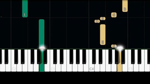 Elley Duhé - Middle of the Night (Easy Piano Tutorial)