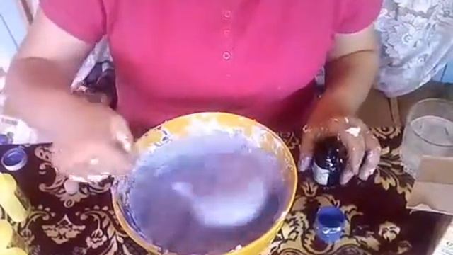Лизун из пены ,И борной кислоты ! смотреть онлайн