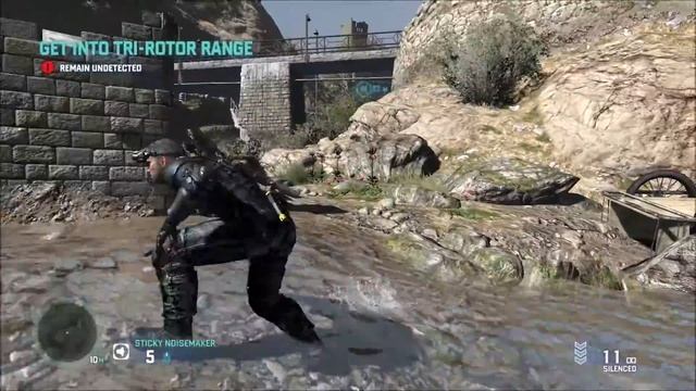 Splinter Cell Blacklist PC gameplay GT 740 | 4 GB | Q6600 | 1080p смотреть онлайн
