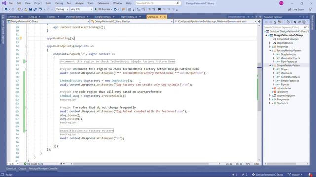 Factory Method Design Pattern | C# смотреть онлайн