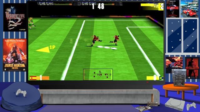PS1 Football Madness Review смотреть онлайн