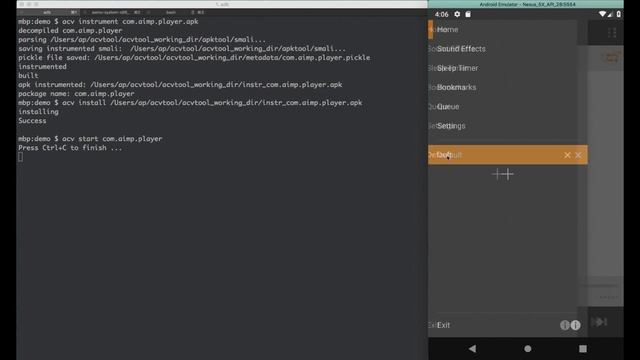 ACVTool - Android Code Coverage Tool смотреть онлайн
