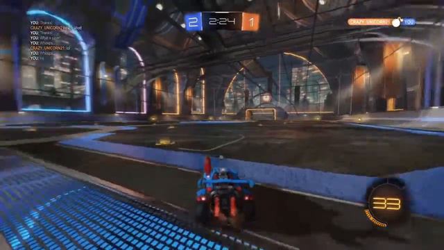 1v1 against a low level smurf (Rocket League) смотреть онлайн