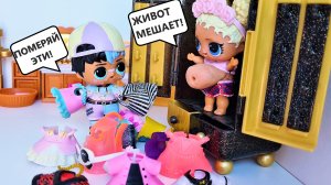 МАЛЫШ РАСТЕТ, ЦВЕТОЧЕК В ПЛАТЬЕ НЕ ВЛЕЗАЕТ)?? Куклы ЛОЛ  СЮРПРИЗ семейка Смешные мультики Даринелк