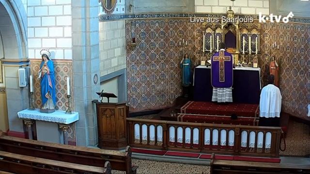 Traditional Latin Mass on Palm Sunday from the Canisiuskirche, Saarlouis 5 April 2020 смотреть онлайн