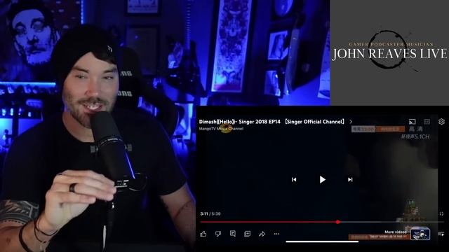 Metal Vocalist First Time Reaction - Dimash《Hello》- Singer 2018
