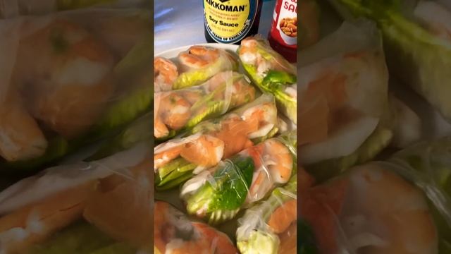 Кейсадия с креветками и с сыром , ??Спринг роллы ;)!!?