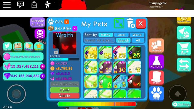 Hatching Spore Serpent in bubble gum simulator смотреть онлайн