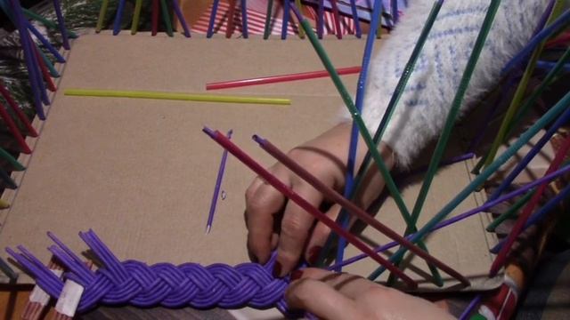 Рамка косичкой из газетных трубочек смотреть онлайн