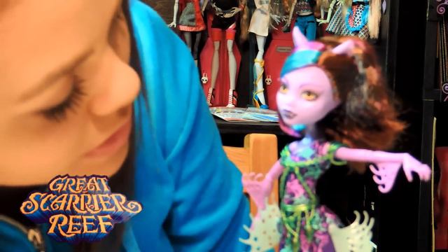 Monster High Clawdeen Wolf Great Scarrier Reef Doll Review | WookieWarrior23 смотреть онлайн