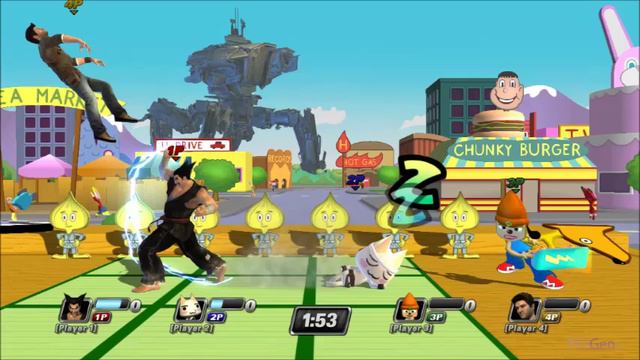 Playstation All Stars Battle Royale Dojo BGM смотреть онлайн