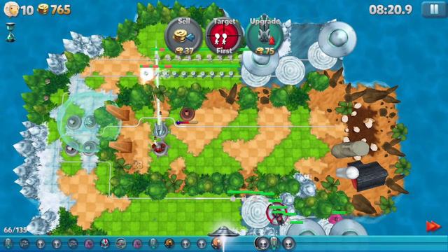 [Tower Madness 2] 5-5 Snowgrass Trail (Hard 4 Stars) смотреть онлайн